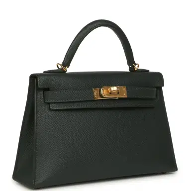 HERMÈS Hermes Kelly Sellier 20 Vert Mangrove Epsom Gold Hardware | Thumbnail 2 HERMÈS Hermes Kelly Sellier 20 Vert Mangrove Epsom Gold Hardware | Thumbnail 2