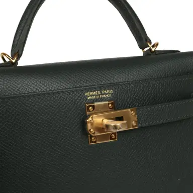 HERMÈS Hermes Kelly Sellier 20 Vert Mangrove Epsom Gold Hardware | Thumbnail 7 HERMÈS Hermes Kelly Sellier 20 Vert Mangrove Epsom Gold Hardware | Thumbnail 7