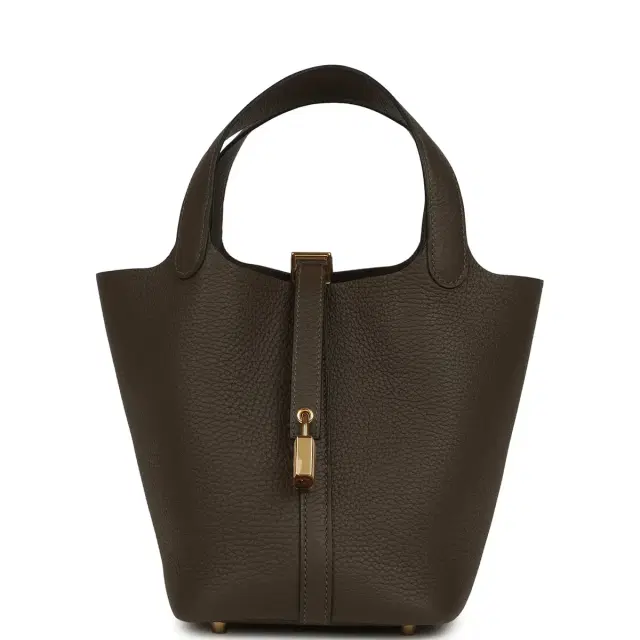 hermes Hermes Picotin Lock 18 Vert Loden Clemence Gold Hardware