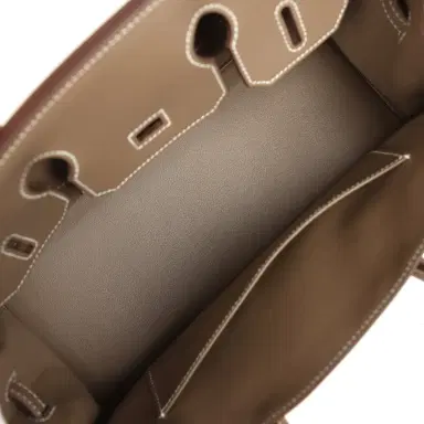 HERMÈS Hermes Shoulder Birkin Light 29 Etoupe Evercolor Gold Hardware | Thumbnail 8 HERMÈS Hermes Shoulder Birkin Light 29 Etoupe Evercolor Gold Hardware | Thumbnail 8