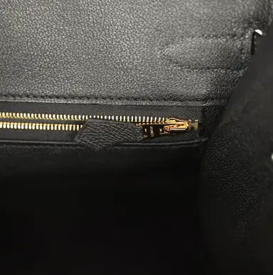 HERMÈS Pre-owned Hermes Birkin Sellier 30 Black Epsom Gold Hardware | Thumbnail 9 HERMÈS Pre-owned Hermes Birkin Sellier 30 Black Epsom Gold Hardware | Thumbnail 9