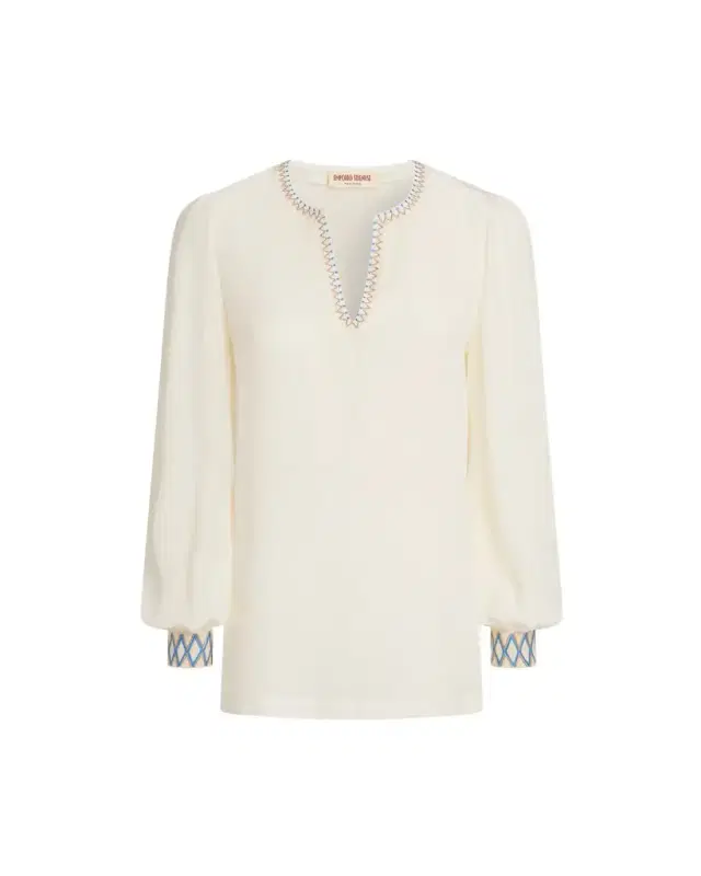 Vera Shirt with Ballerina Embroidery