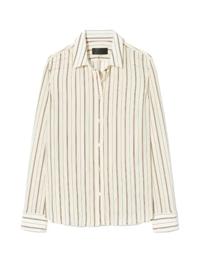 Nili Lotan Gaia Striped Silk Shirt