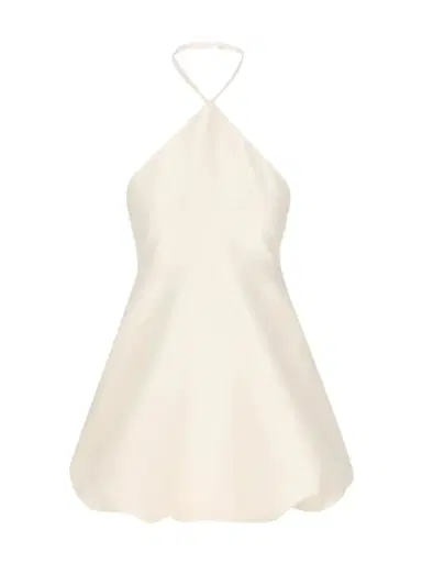 Balenciaga Halter Bubble Mini Dress | Thumbnail 1 Balenciaga Halter Bubble Mini Dress | Thumbnail 1