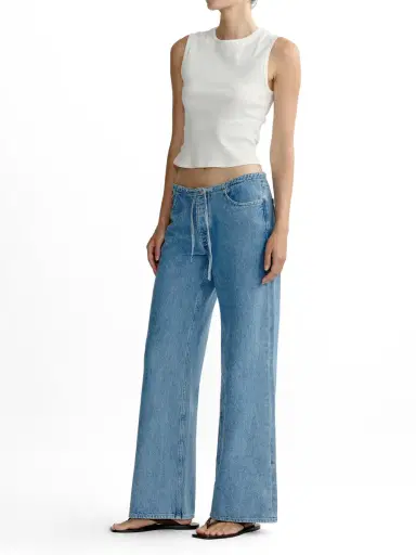 DL1961 Sienna Low-Slung Wide Leg Jeans | Thumbnail 3