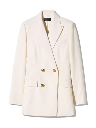 Nili Lotan Weston Double Breasted Wool Blazer | Thumbnail 1 Nili Lotan Weston Double Breasted Wool Blazer | Thumbnail 1