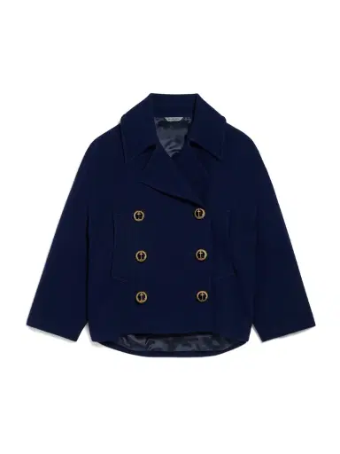 Balenciaga Wool Peacoat | Thumbnail 1