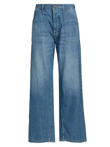 Nili Lotan Women's Whitney Wide-Leg Ankle Jeans - Delancey Wash - Size 31 | Thumbnail 1 Nili Lotan Women's Whitney Wide-Leg Ankle Jeans - Delancey Wash - Size 31 | Thumbnail 1
