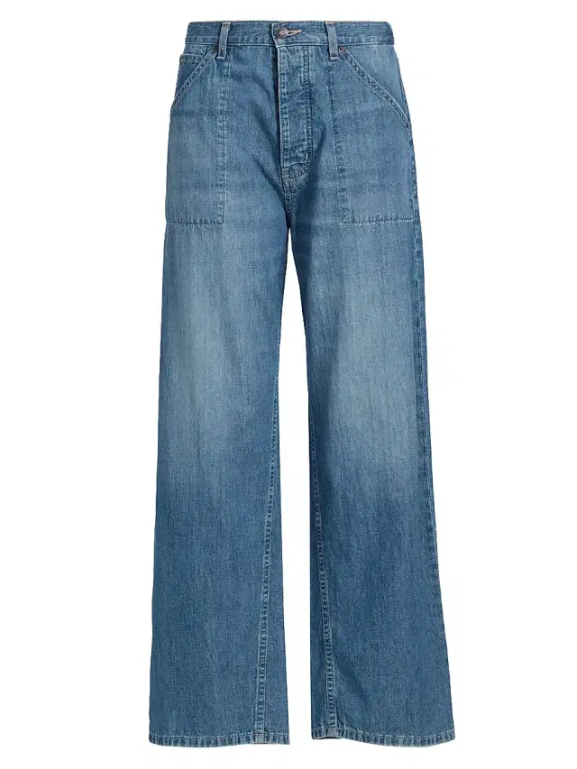 Women's Whitney Wide-Leg Ankle Jeans - Delancey Wash