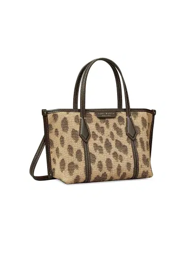 Tory Burch Women's Perry Mini Cheetah-Print Tote Bag - Cheetah | Thumbnail 3