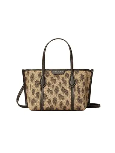 Tory Burch Women's Perry Mini Cheetah-Print Tote Bag - Cheetah | Thumbnail 1
