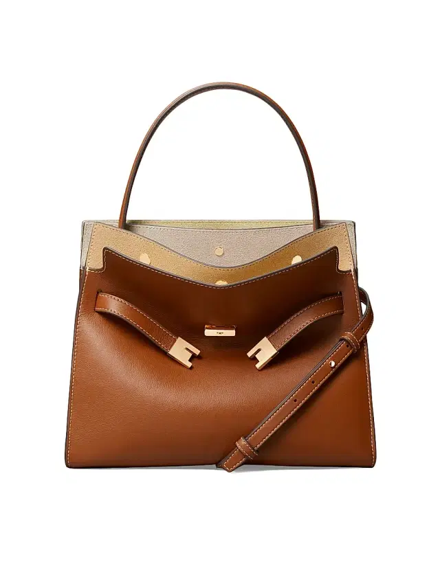 Women's Lee Radziwill  Leather Top Handle Bag - Aged Tan