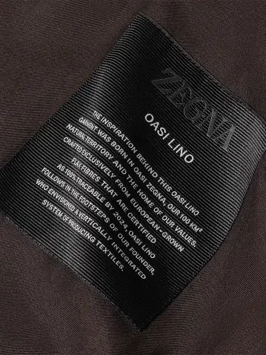 Zegna Men's Oasi Lino Bomber Jacket | Thumbnail 4 Zegna Men's Oasi Lino Bomber Jacket | Thumbnail 4
