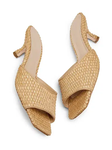 22élevé Women's 55MM Raffia Mules | Thumbnail 6 22élevé Women's 55MM Raffia Mules | Thumbnail 6