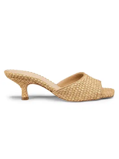 22élevé Women's 55MM Raffia Mules | Thumbnail 1 22élevé Women's 55MM Raffia Mules | Thumbnail 1
