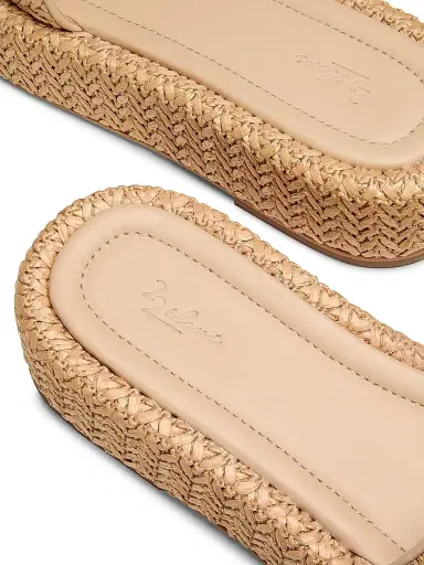 22élevé Women's Raffia Platform Sandals - Natural Raffia - Size 12 | Thumbnail 6 22élevé Women's Raffia Platform Sandals - Natural Raffia - Size 12 | Thumbnail 6
