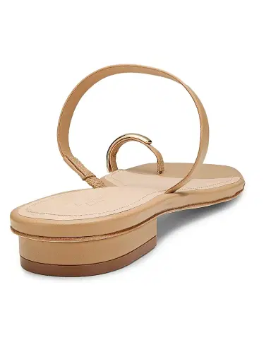 22élevé Women's Leather Toe Ring Sandals | Thumbnail 3