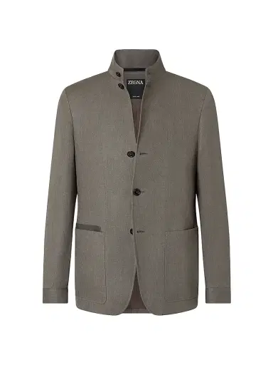 Zegna Men's Oasi Lino II Conte Jacket | Thumbnail 2 Zegna Men's Oasi Lino II Conte Jacket | Thumbnail 2