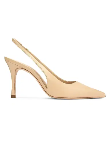 22élevé Women's 90MM Leather Slingback Pumps - Spumante Nappa - Size 12 | Thumbnail 1