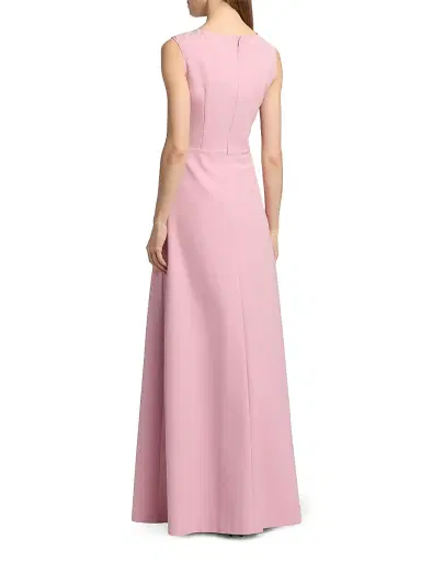 Kay Unger Women's Fiona Stretch Crepe Walk-Through Jumpsuit | Thumbnail 5 Kay Unger Women's Fiona Stretch Crepe Walk-Through Jumpsuit | Thumbnail 5