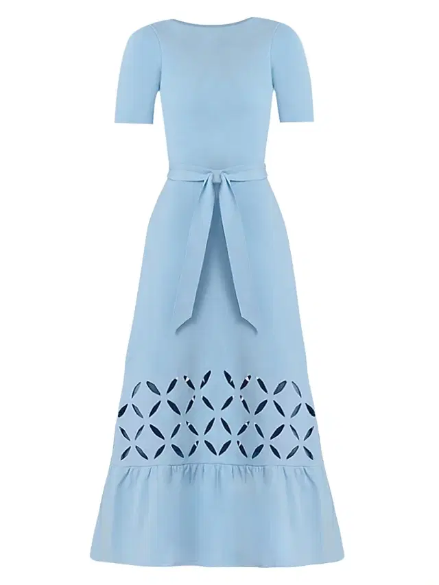 Women's Pendelton A-Line Midi-Dress - Sky Blue