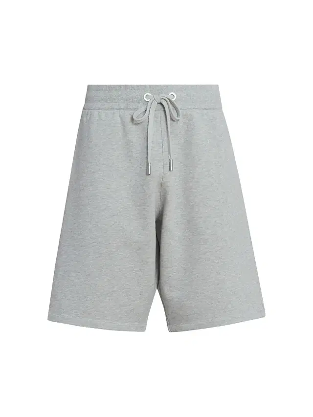 Men's Quota Cotton Drawstring Shorts - Gris Cendre Chine