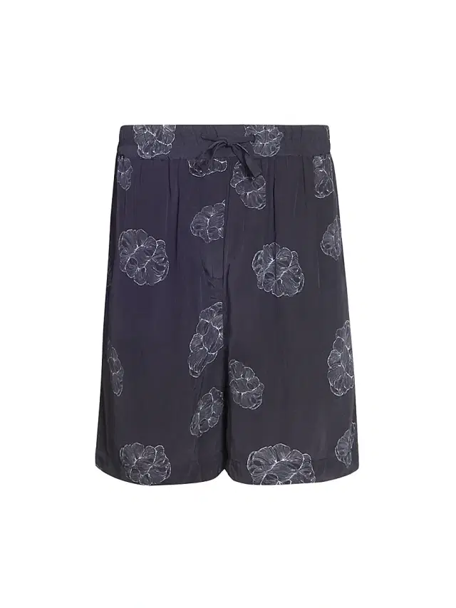 Men's Fynn Crepe Cloud Lines Shorts - Black Cream