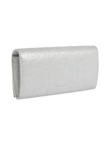 Balenciaga Women's Le City Money Long Wallet - Light Grey | Thumbnail 2