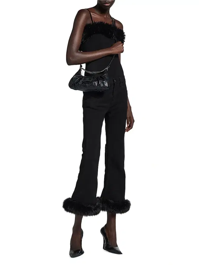 Balenciaga Women's Pamela Crossbody Bag - Black