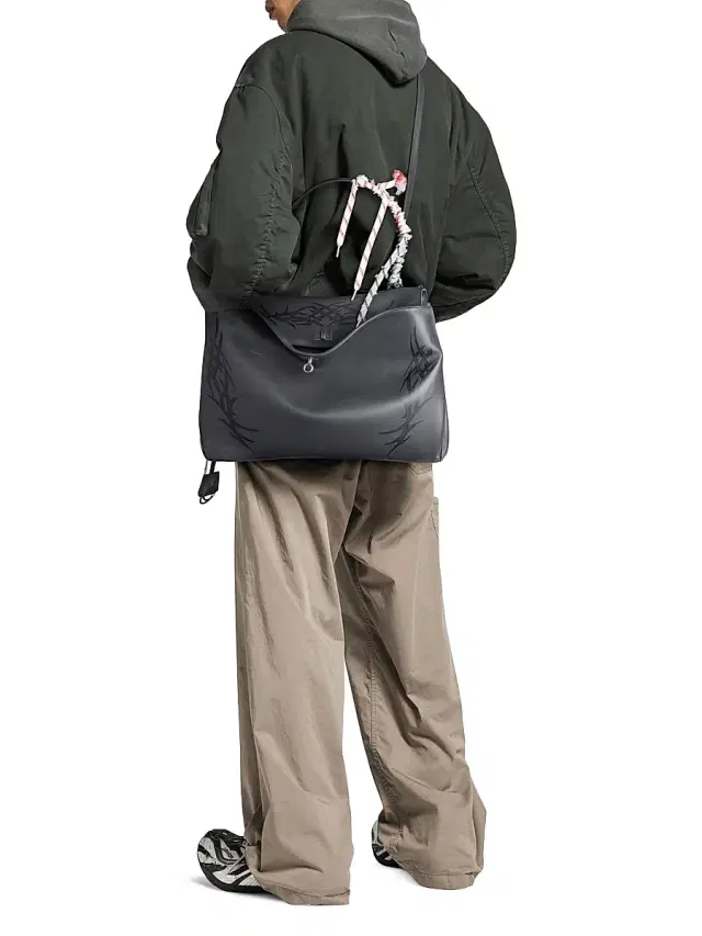 Men's Rodeo  Shoulder Bag - Grey