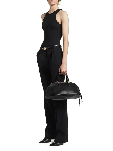 Balenciaga Women's Bolero Bowling Top Handle Bag | Thumbnail 2 Balenciaga Women's Bolero Bowling Top Handle Bag | Thumbnail 2
