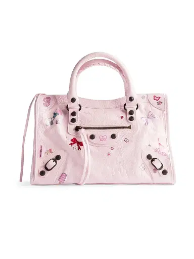 Balenciaga Women's Le City Crossbody Bag - Petal Pink Multicolor | Thumbnail 1
