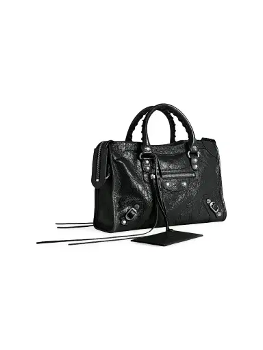 Balenciaga Women's Le City Crossbody Bag - Black | Thumbnail 2