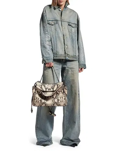 Balenciaga Women's Rodeo Top Handle Bag - Natural | Thumbnail 1