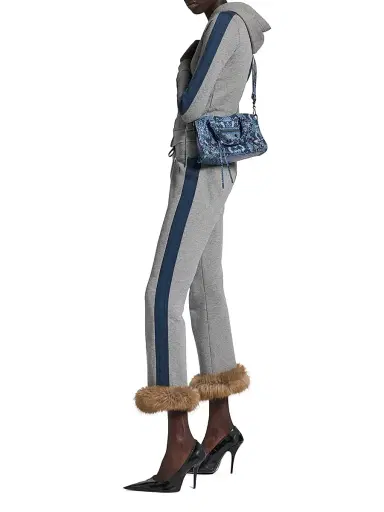 Balenciaga Women's Le City Mini Top Handle Bag - Blue | Thumbnail 2