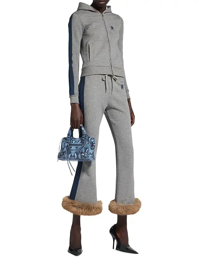 Balenciaga Women's Le City Mini Top Handle Bag - Blue