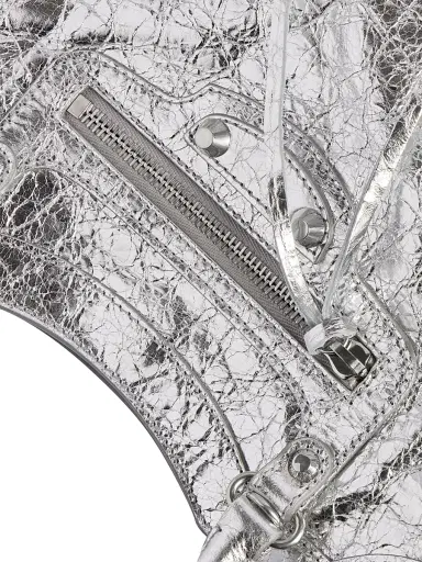 Balenciaga Women's Le City Mini Top Handle Bag - Silver | Thumbnail 6 Balenciaga Women's Le City Mini Top Handle Bag - Silver | Thumbnail 6