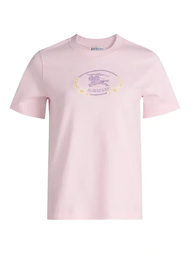 Women's Frankie Cotton Crewneck T-Shirt - Mallow Pink