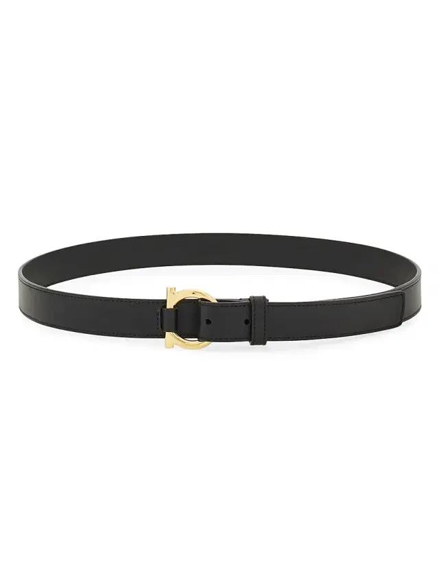 FERRAGAMO Women's Donna Leather Belt - Nero