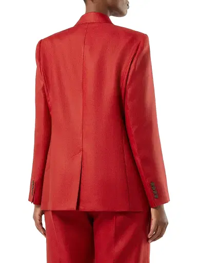 Marina Rinaldi Women's Linen Blazer Jacket | Thumbnail 3 Marina Rinaldi Women's Linen Blazer Jacket | Thumbnail 3