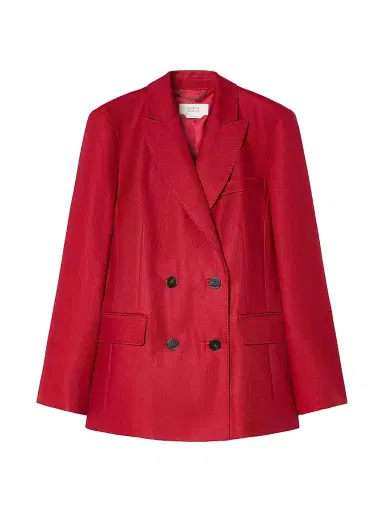 Marina Rinaldi Women's Linen Blazer Jacket | Thumbnail 1 Marina Rinaldi Women's Linen Blazer Jacket | Thumbnail 1