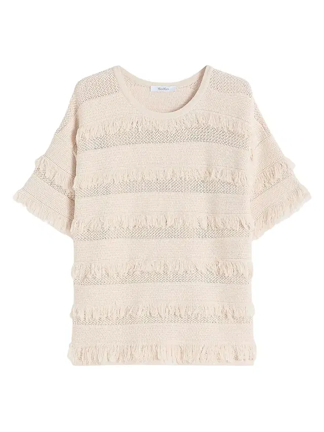 Women's Oversized Patterned Viscose Sweater -