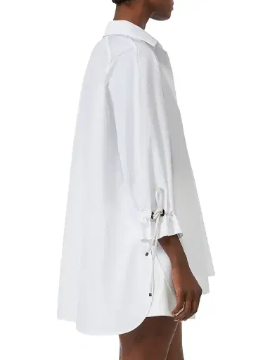 Max Mara Women's Cotton Poplin Blouse | Thumbnail 3 Max Mara Women's Cotton Poplin Blouse | Thumbnail 3