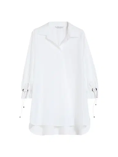 Max Mara Women's Cotton Poplin Blouse | Thumbnail 1 Max Mara Women's Cotton Poplin Blouse | Thumbnail 1
