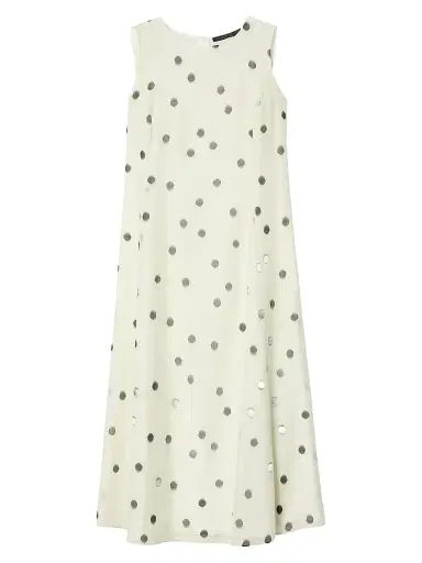 Marina Rinaldi Women's Silk Voile Dress - White - Size 16 | Thumbnail 1 Marina Rinaldi Women's Silk Voile Dress - White - Size 16 | Thumbnail 1