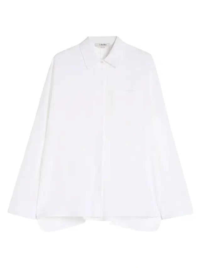 Max Mara Women's Linen Canvas Shirt - Optical White