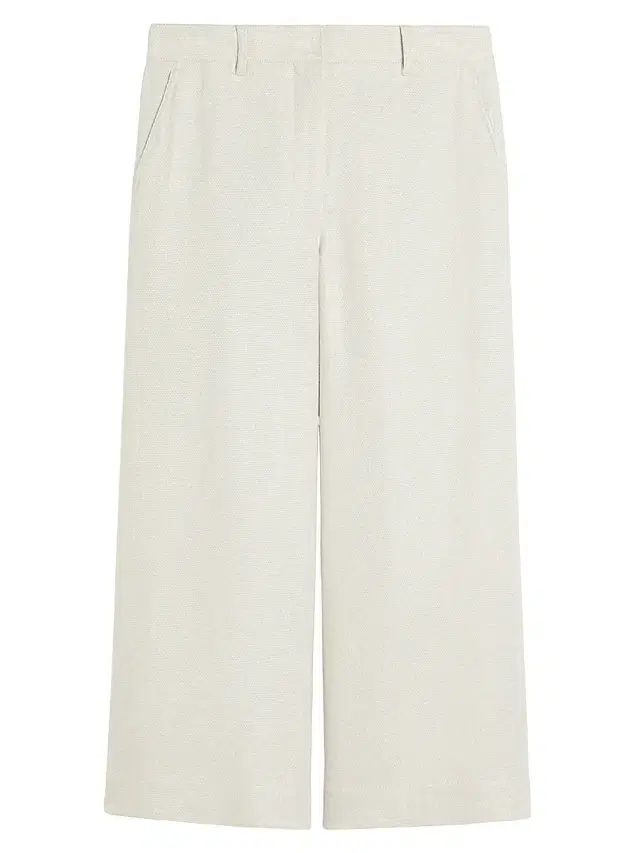 Women's Stretch Cotton and Linen Trousers -