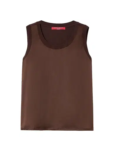 Marina Rinaldi Women's Jersey and Satin Top | Thumbnail 1 Marina Rinaldi Women's Jersey and Satin Top | Thumbnail 1