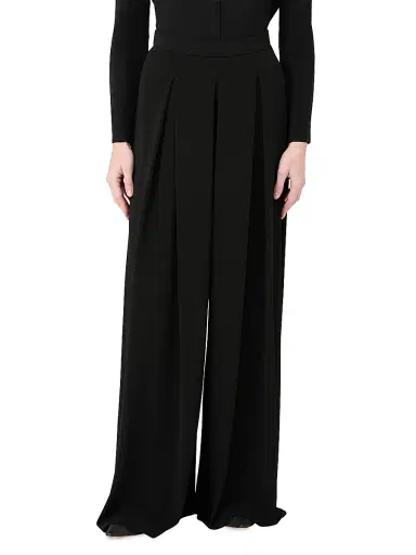 Max Mara Women's Technical Viscose Crepe Jersey Trousers | Thumbnail 2 Max Mara Women's Technical Viscose Crepe Jersey Trousers | Thumbnail 2