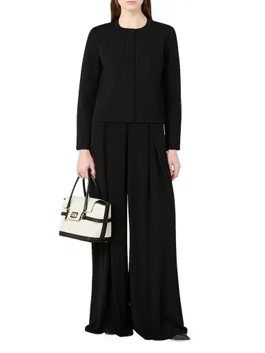 Max Mara Women's Technical Viscose Crepe Jersey Trousers | Thumbnail 4 Max Mara Women's Technical Viscose Crepe Jersey Trousers | Thumbnail 4